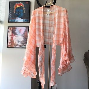 Peachy Tie Blouse